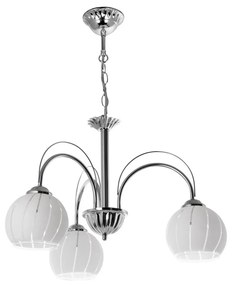 Csillár láncon 3xE27/60W/230V