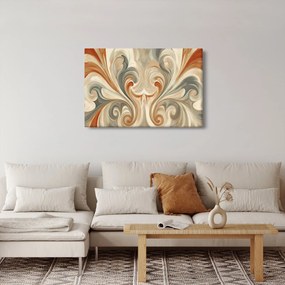 Kép - Örvények földszínekkel (90x60 cm)