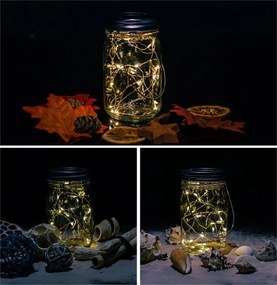 VOLTRONIC Napelemes világítás lámpa 4 db 20 LED