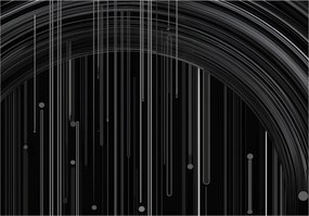 Fotótapéta Absztrakt Fekete Fehér Hálószoba Nappali Tapéta Flizelina 150x105