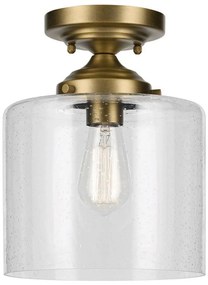 Kichler KL-WINSLOW-SF-NBR-Mennyezeti lámpa WINSLOW 1xE27/60W/230V átm. 21,6cm réz