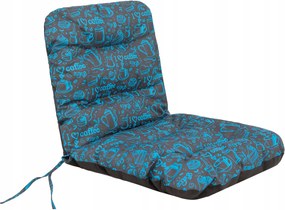 Összecsukható kerti párna napozóágyhoz vagy székhez vízálló 95x50