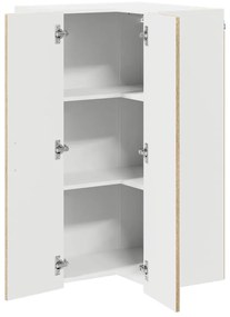 Fali konyhaszekrény Sonoma tölgy 57 x 57 x 100 cm Faanyag