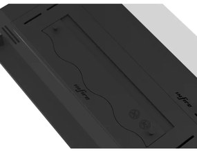 InFire - Beépített BIO kandalló 8,5x60 cm 3,5kW fekete