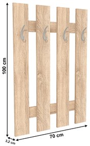 Fogaspanel, sonoma tölgyfa, KORADO NEW KV11