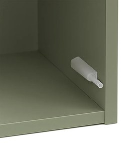 Boxie 1 ajtós fali szekrény 80x40x37 cm zöld