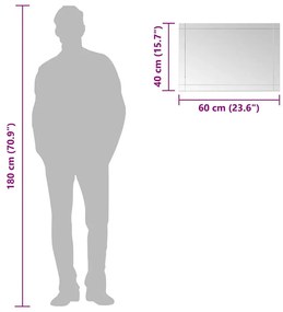 falitükör 60 x 40 cm