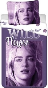 Billie Eilish Wild Flower ágyneműhuzat 140×200cm, 70×90 cm
