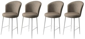 Alte Cappuccino és White bárszék szett, 4 db, 4 db