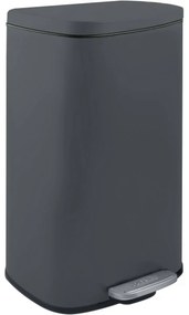 Spirella Pedálový odpadkový koš soft-close Akira30 l, matt grey, 30 l