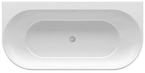 Ravak XC00100024 - FREEDOM kád 166x80 cm, akril, fényes fehér