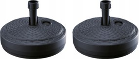 2x Esernyőtartó állvány Umbrella Base Mpor állvány