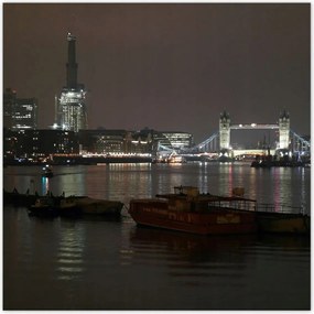 Poszterek 30x30 London éjszaka