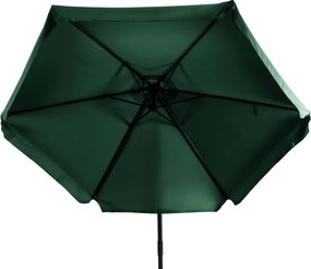 Kerti napernyő zöld színben AKRON