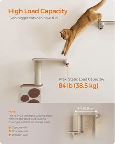 Macskalépcső, falra szerelhető macskalétra  | Feandrea