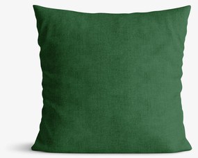Goldea dekoratív párnahuzat malaga - sötétzöld 45 x 45 cm