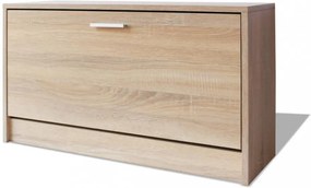80x24x45 cm cipőtároló pad tölgy