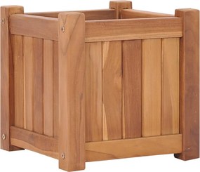 vidaXL tömör tíkfa magaságyás 30 x 30 x 30 cm