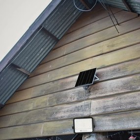 LED dimmelhető napelemes reflektor LED/200W/3,2V IP65 10000 mAh fekete + távirányító