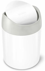 Asztali hulladékgyűjtő Mini 1,5 l, fehér