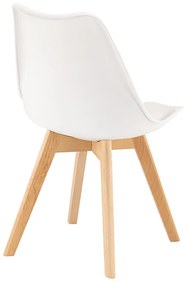 Silla étkezőszék fehér színben