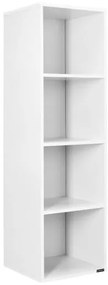 Casaria® Skylar könyvespolc 106x30x30cm - fehér