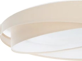 Dimmelhető LED mennyezeti lámpa SM. GALAXY M. LED/24W/230V átmérő 55 cm krémszínű/fehér + távirányító