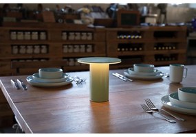 Zöld LED dimmelhető asztali lámpa (magasság 18 cm) Fungo – Remember