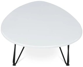 Fehér MDF Dohányzóasztal 94×69 cm. AF-3013 WT