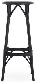 Barová židle A.I. STOOL LIGHT, v. 75 cm, více barev - Kartell Szín: šedá