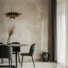 Csillár zsinóron PLATO 1xE27/15W/230V réz/arany