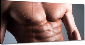 Vászonkép 180x90 Férfi felsőtest radiátor