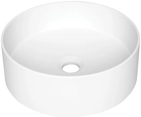 Deante Silia, gránit munkalap mosogató 36x36x12,5 cm, fehér, DEA-CQS_AU4S