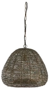 Bronzszínű függőlámpa fém búrával ø 42 cm Finou – Light &amp; Living