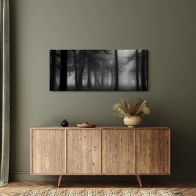 Kép - erdő a ködben (120x50 cm)