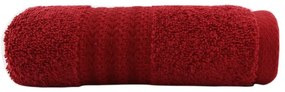 Foutastic piros pamut törölköző, 30 x 50 cm