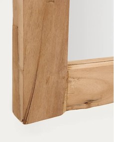 Fali tükör tömörfa kerettel 50x120 cm Maden – Kave Home