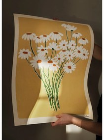 Poszter 30x40 cm Daisies – Carla Llanos – The Poster Club