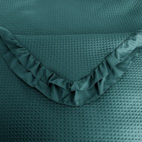 Ágytakaró MONTEGO, petrolkék Méret: 220 x 240 cm