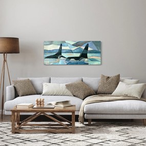 Kép - Orcas (120x50 cm)