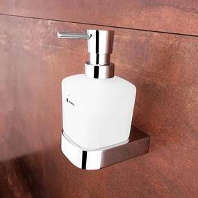 Nimco Nikau króm szappanadagoló, rozsdamentes acél, szabadalmaztatott dizájn Nk 30031C-26_