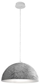 Kolarz A1339.31.Wm.VinAg/50 - Csillár zsinóron CULT 1xE27/100W/230V átm. 50 cm ezüst