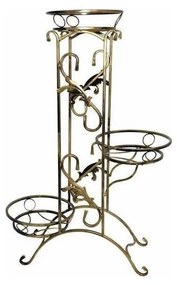 Virágállvány 90x65 cm arany