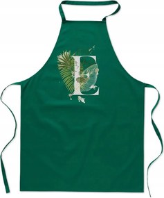 Konyhai Kötény zöld E Betűvel Név Evelin Eliza Erik Ela FA_403_z