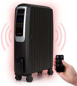 Thermaxx Noir, olajradiátor, 2500 W, 10 - 30 °C, 24-órás időzítő, távirányító, fekete