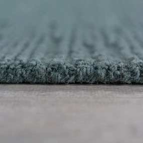 Szürkéskék kézi szövésű gyapjú szőnyeg 200x290 cm Harris Boucle – Flair Rugs