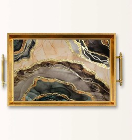 Üveg tálca, 38×24 cm – TPEA10046