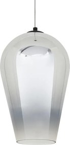 KING HOME JD9043S-20-CHROM VENZA Egyágú Függesztett Lámpa Üveg E27 IP20