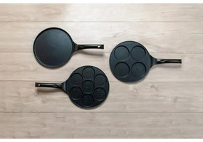 KITCHISIMO 26 cm fekete palacsintasütő