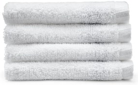 Fehér gyorsan száradó pamut törölköző szett 4 db-os 30x30 cm Quick Dry – Catherine Lansfield